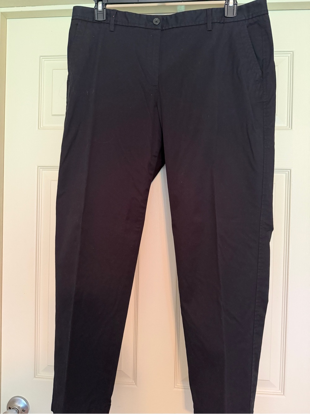 Talbots Black Straight-Leg Women's Pants